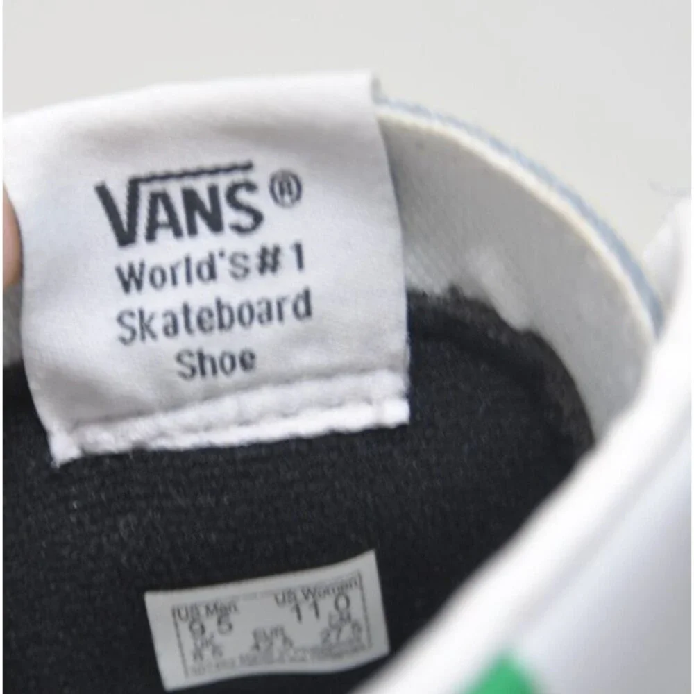 Vans SK8-Hi Mens 9.5 Shoes Skate Casual Leather Check Womens 11